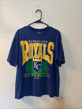 ‘47 Kansas City Royals Graphic Tee - Navy with Yellow/Green